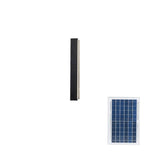 The black strip shown beside its separate solar panel, which mounts in the sun