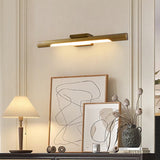 Vanity light in brass and acrylic