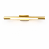 The tube in gold seen level, the canopy centered under the body