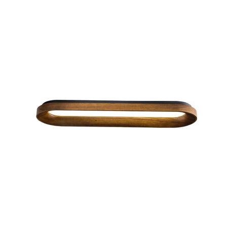 Walnut 59.1 in linear ceiling light shown on its own against a plain background
