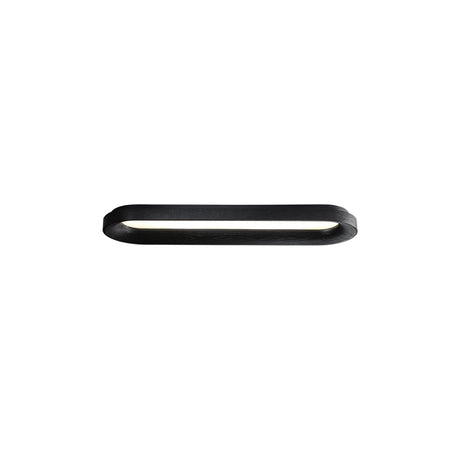 Black 47.2 in linear ceiling light shown on its own against a plain background