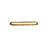 Wood color 47.2 in linear ceiling light against a plain background