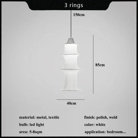 Detail of the ceiling fitting and the top segment of the silk column