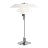 Glass table lamp Nordic minimal finish close-up