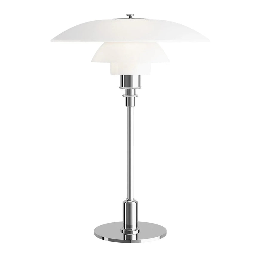 Glass table lamp Nordic minimal finish close-up