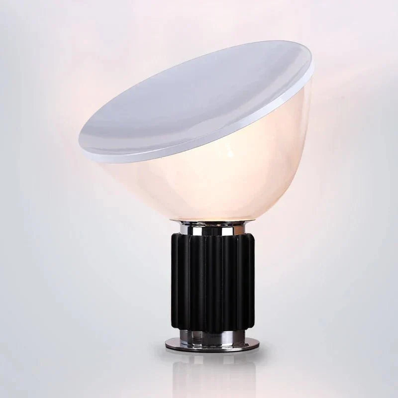 Table lamp finish detail close up view