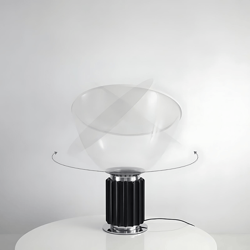 Modern table lamp for minimalist interiors