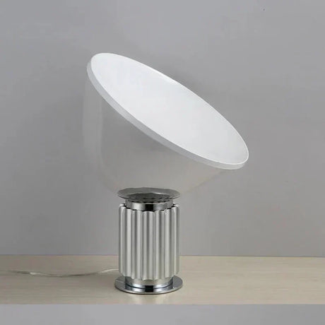 Table lamp in living room accent setting
