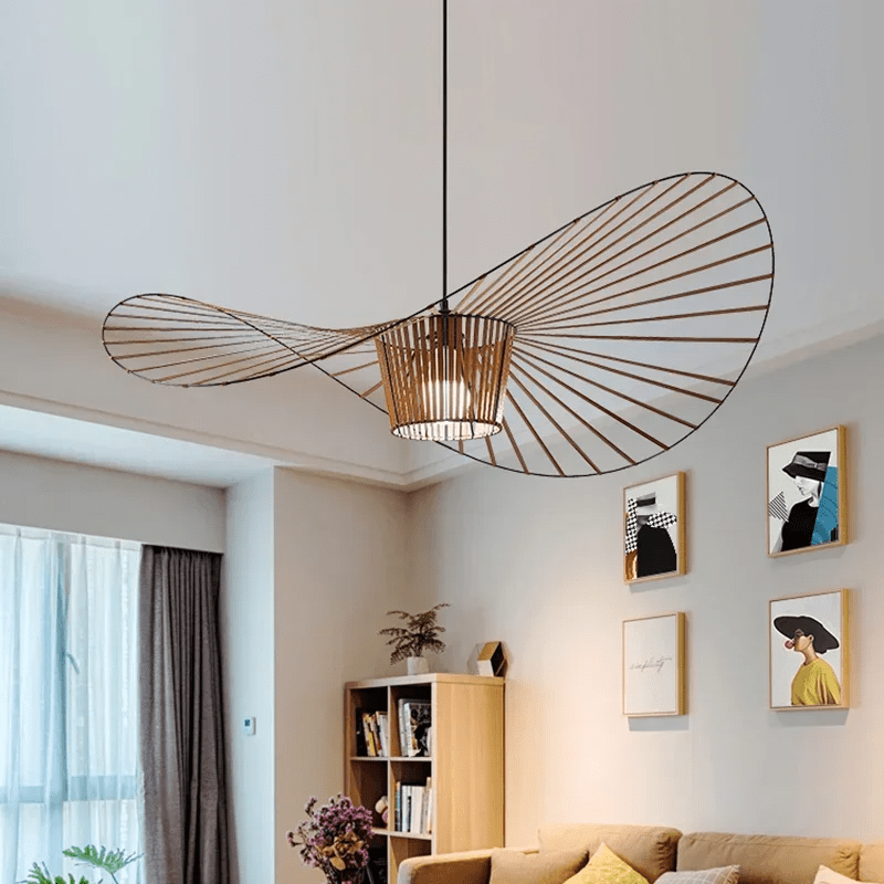 Modern Iron Fabric Chandelier for Sophisticated Décor