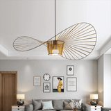 Iron Fabric Chandelier for Bedroom Ceiling