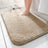 Non-slip bathroom rug for small bathroom spaces