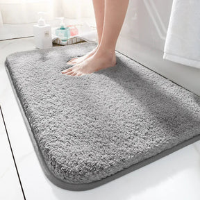 Non-slip bathroom rug for modern bathroom decor