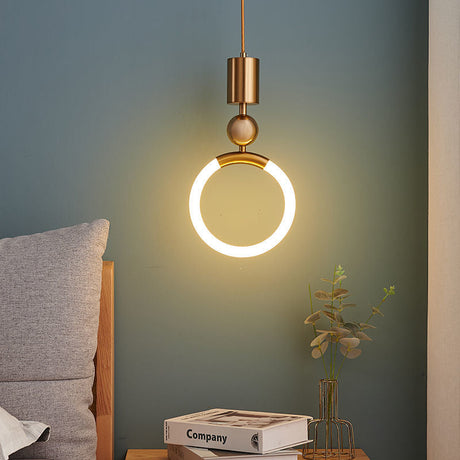 Soft Efficient Glow Metal Pendant Light - OroDwell