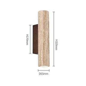 Liora Marble Wall Lamp for Bedroom