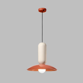 Metal pendant lamp for dining and kitchen spaces