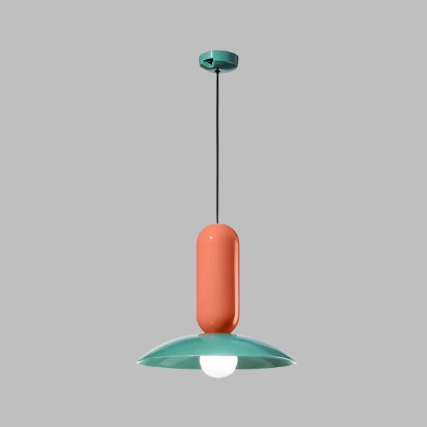 Kitchen pendant lamp with 60W metal fixture