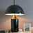 Iron table lamp with durable construction