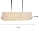 Liora Fabric Chandelier - Available in Round and Rectangle Sizes