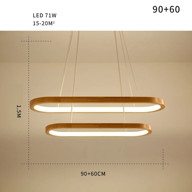 Pendant Light for Dining Room Warm Glow