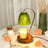 Flower inspired candle warmer for bedroom decor