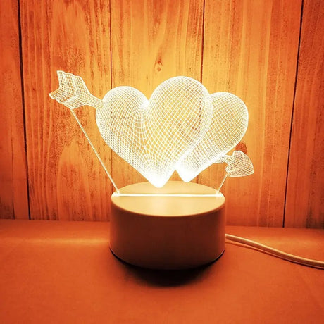 NovaHeart Lamp USB Powered Setup Detail