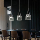Kirrea Glass Belt Light – Minimalist Pendant Light