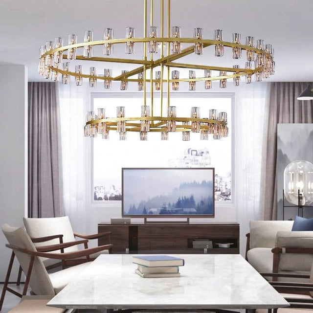 Marcelle Crystal Chandelier for Living Room