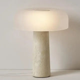 Marble table lamp for living room accent