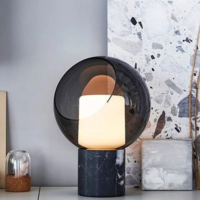 Glass dome pendant light for living room