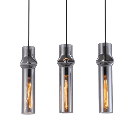 Ashen Flame Pendant Light Clustered Installation