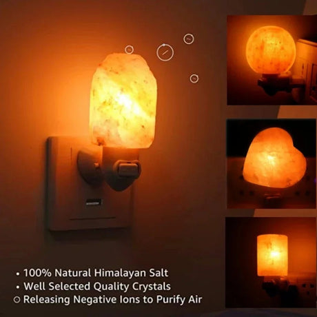 Himalayan Salt Lamp Crystal Glow Detail