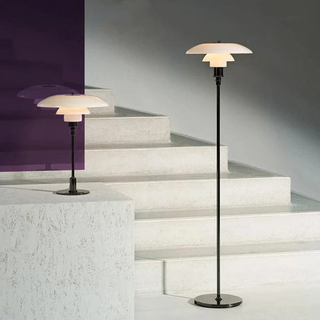 Umbrella floor lamp for modern living room decor