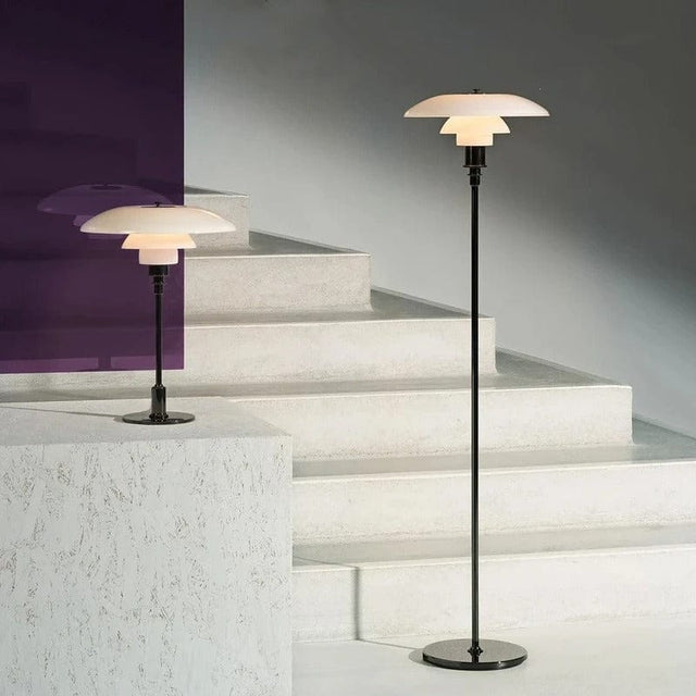 Umbrella floor lamp for modern living room decor