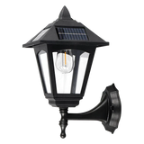 Stainless steel wall sconce for fences