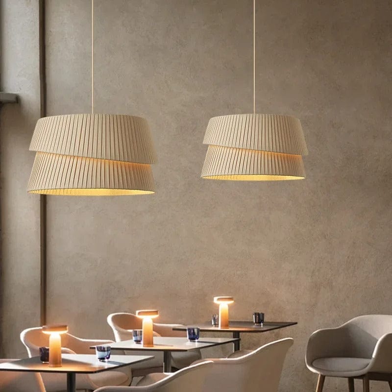 Fabric Chandelier for Bedroom Warm Glow
