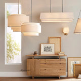 Liora Fabric Pendant Chandelier for Living Room