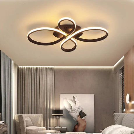 Metal Ceiling Light Silica Gel Shade