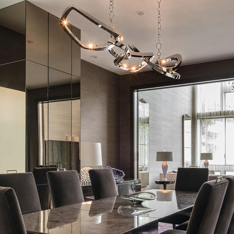 Woven Chandelier Modern Design Timeless Aesthetic