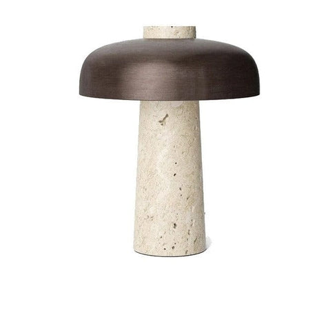 Compact accent lamp for modern minimalist home decor