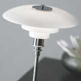 Parasol Floor Lamp Tall Slender Profile View