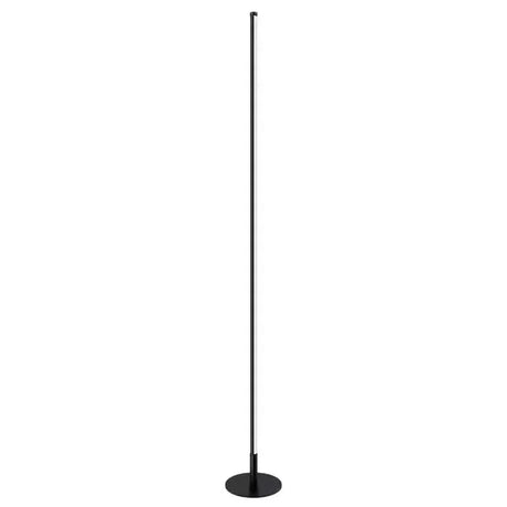 Solar Floor Lamp Installed Along Garden Path