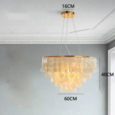 electroplated pendant light for coastal decor