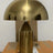 Mushroom table lamp with warm ambient glow