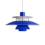 Brushed pendant light installation view