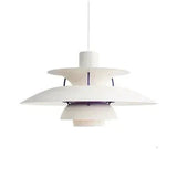 Contemporary lamp warm ambient glow