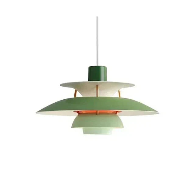 Metal pendant lamp for contemporary homes