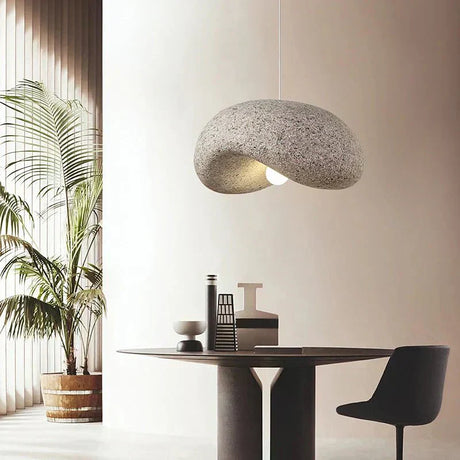 Painted pendant light for dining room decor