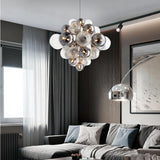 Black metal chandelier for entryway and dining