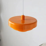 Orange layered shade seen from the side