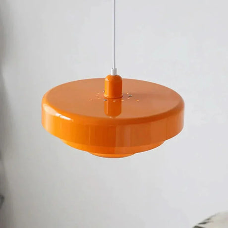 Orange layered shade seen from the side